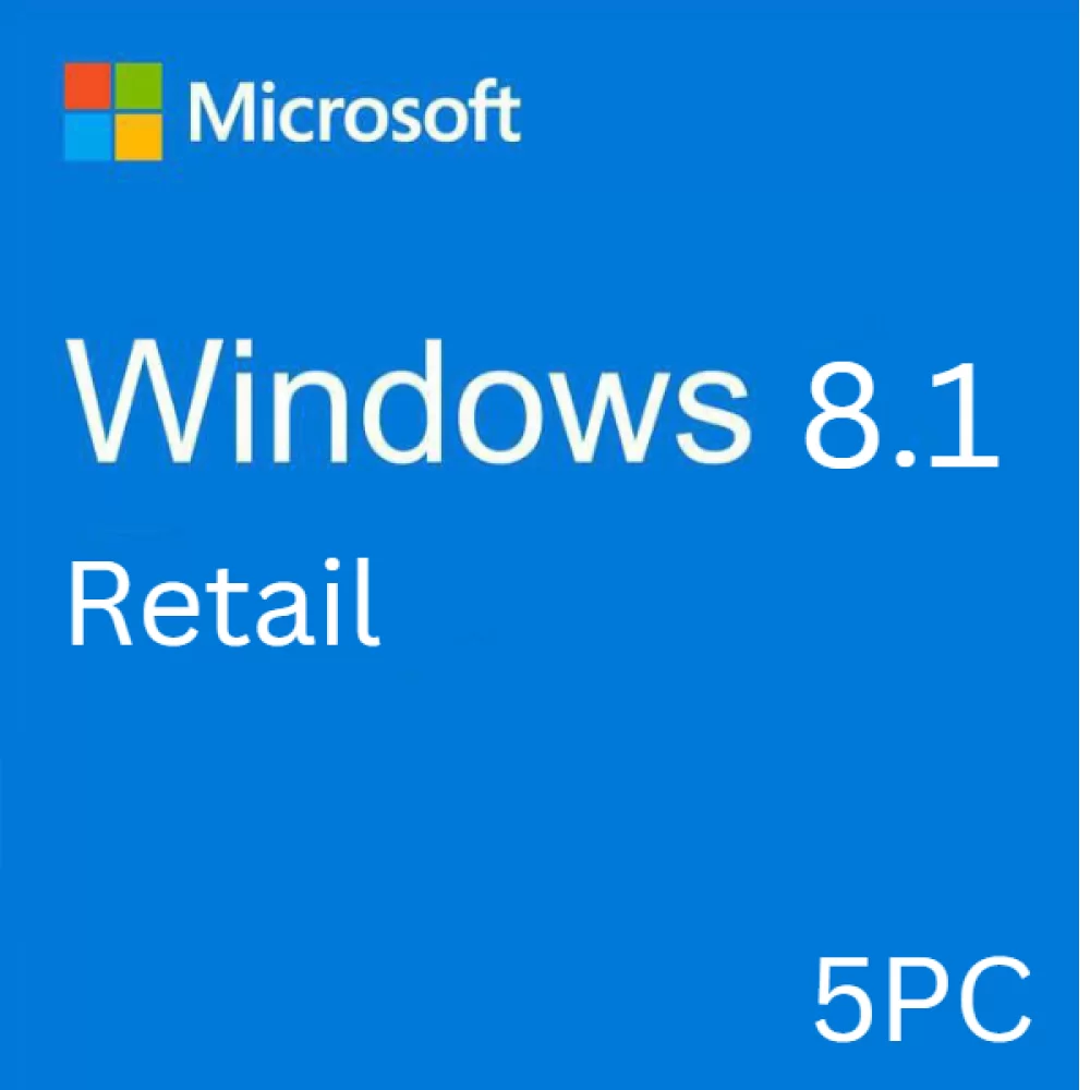 Windows 8.1 Pro 2PC [Retail Online]