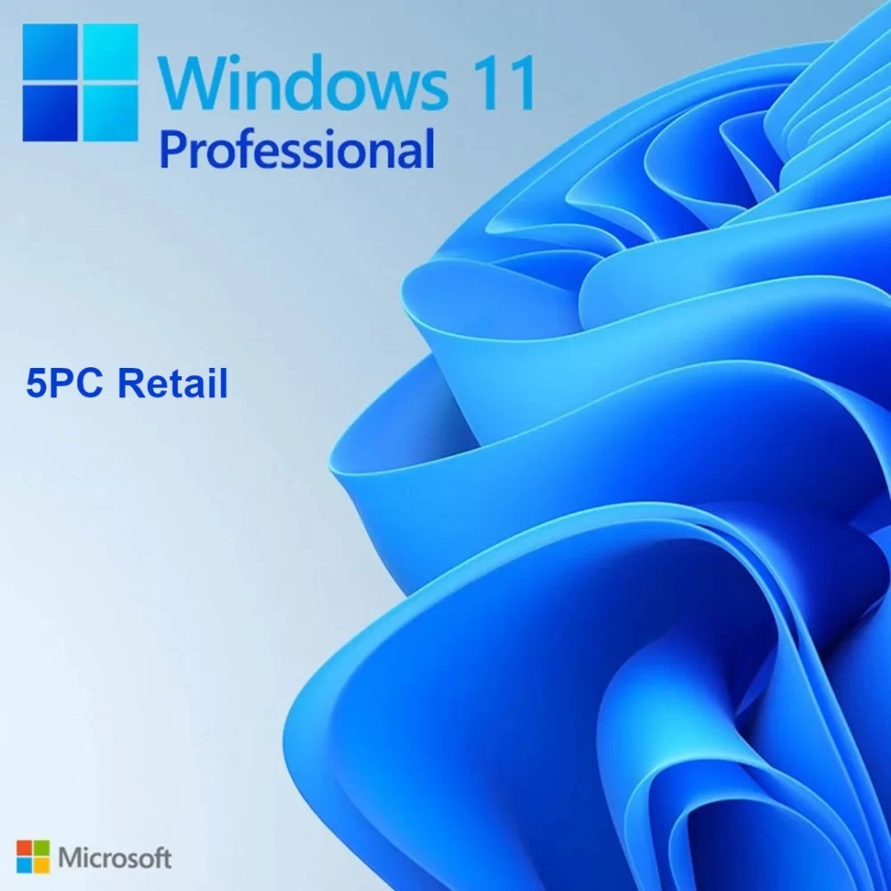 Windows 10 /11 Pro 5PC [Retail Online]