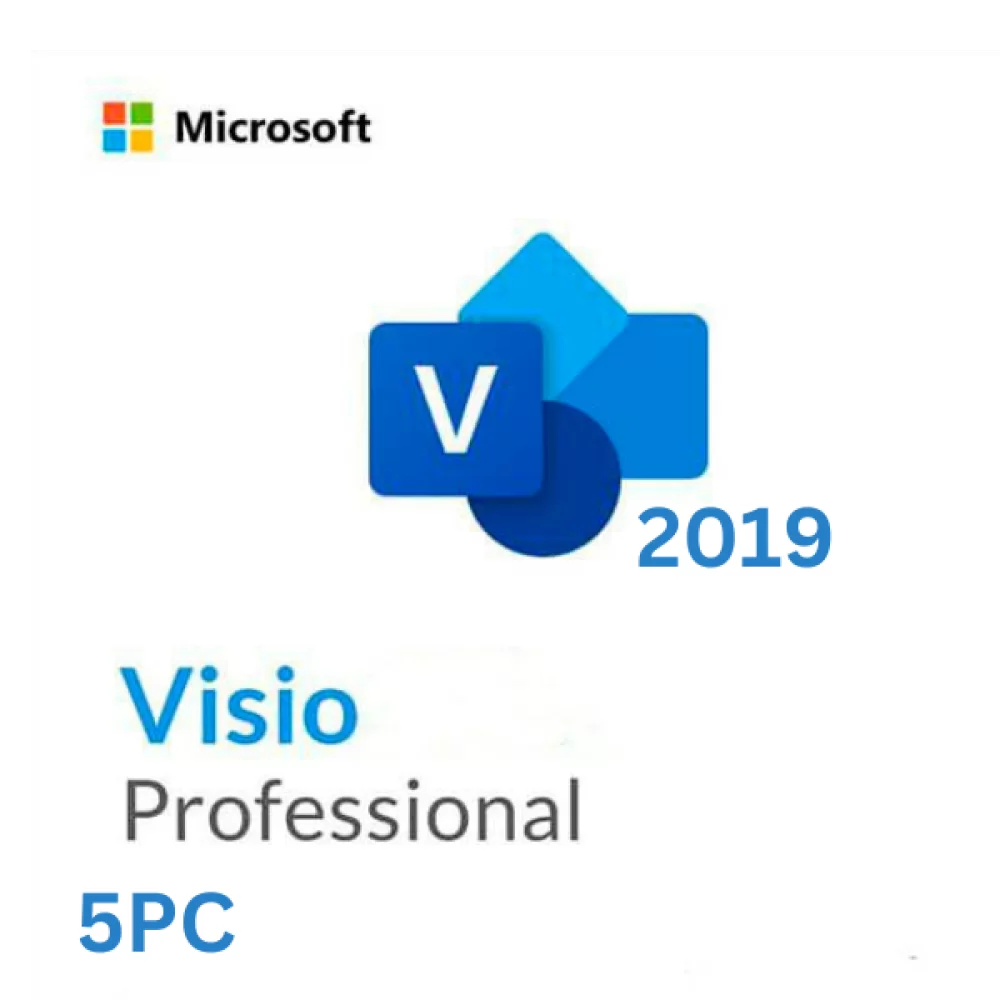Microsoft Visio 2019 Professional 1PC [Retail Online]