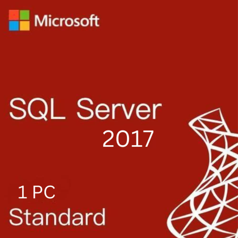 Microsoft SQL Server 2017 Standard 1PC [Retail Online]