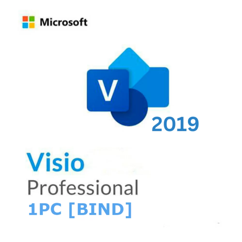 Microsoft Visio 2019 Professional 1PC [BIND]