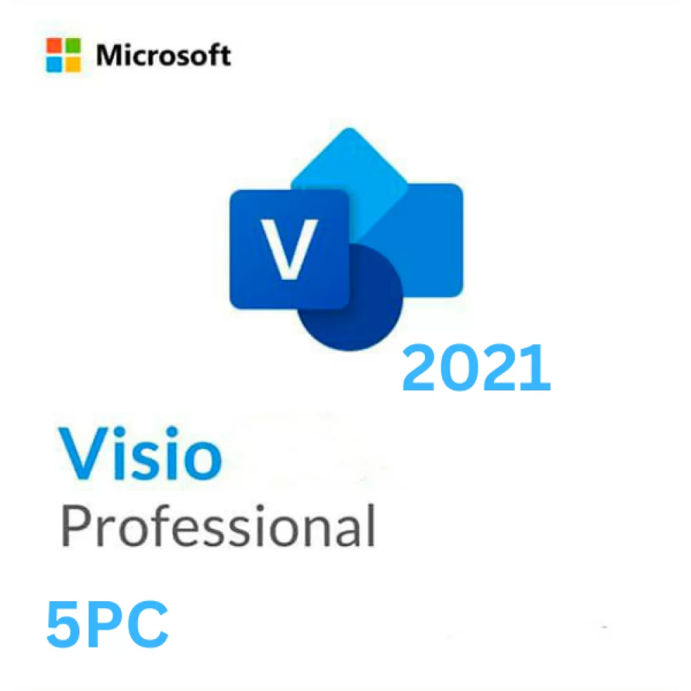 Microsoft Visio 2021 Professional 1PC [Retail Online]