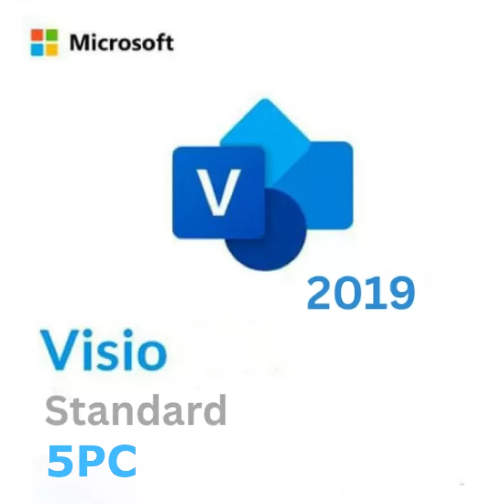 Microsoft Visio 2019 Standard 1PC [Retail Online]