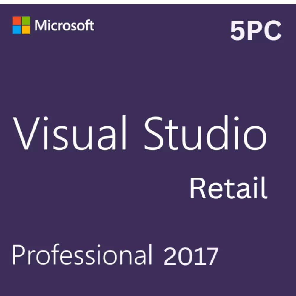 Microsoft Visual Studio 2017 Professional 1PC [Retail Online]